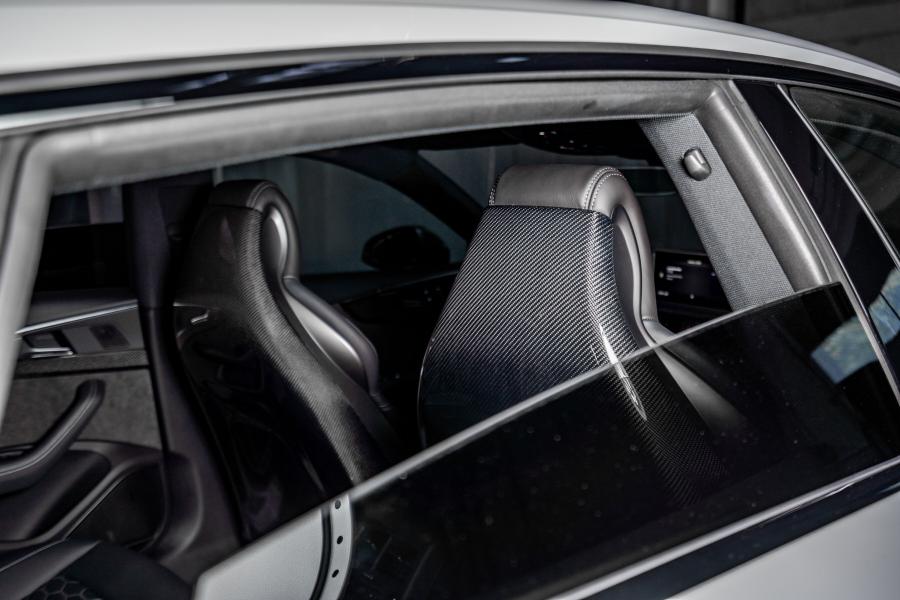 Детали интерьера Audi RS5-R Sportback by ABT 2019 года  (фото 7 из 29)